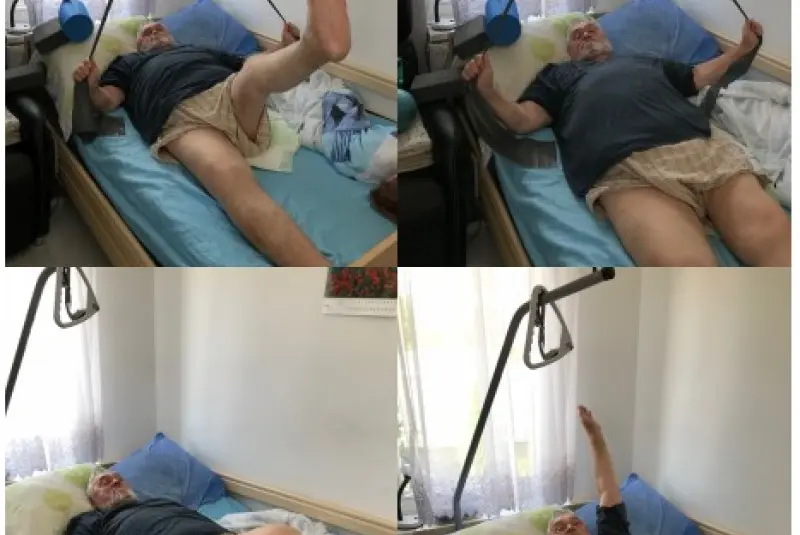  Odborné články / Pohyb vo vyššom veku a rehabilitácia – základné cviky - foto